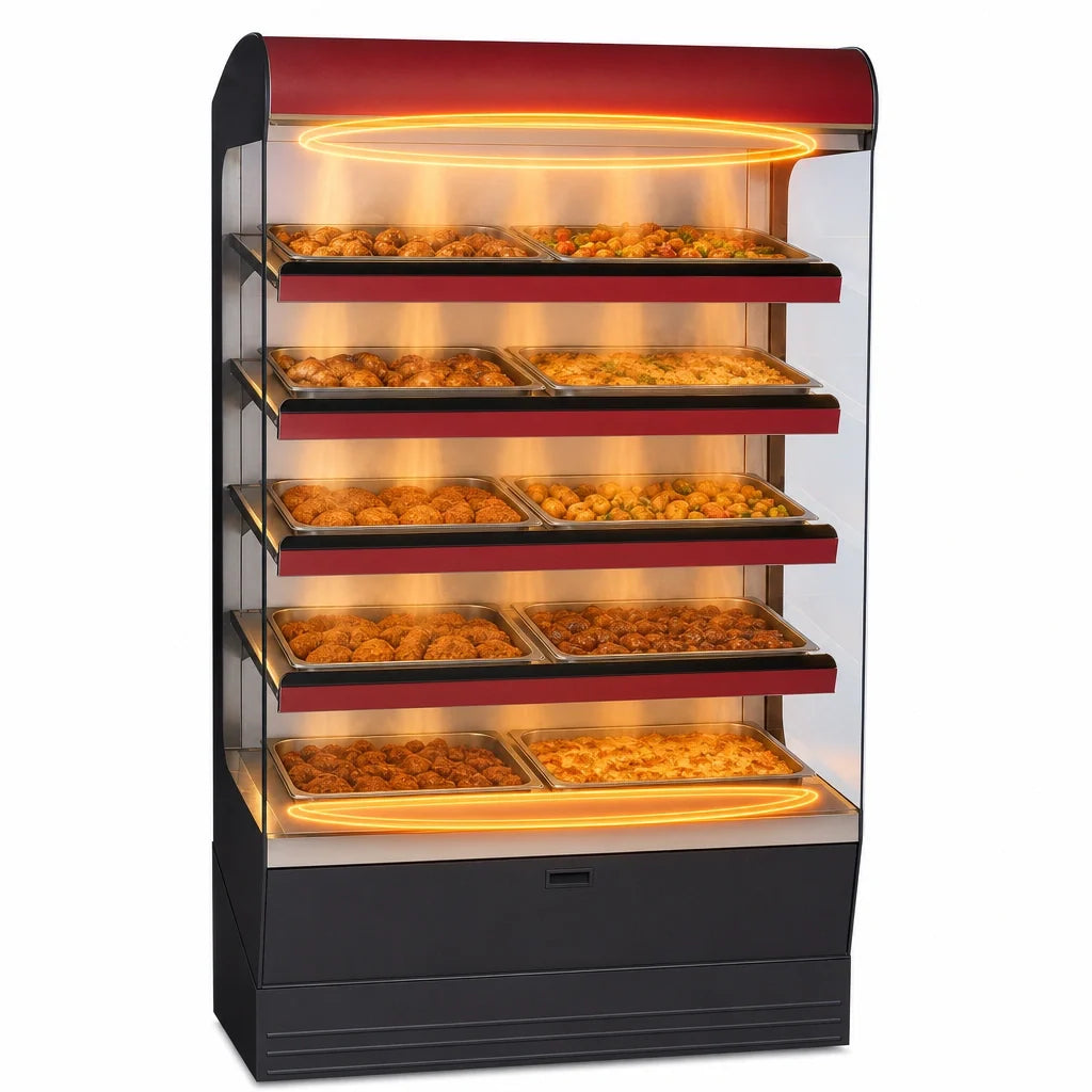 Alto-Shaam Halo Heat Heated Shelf Merchandiser — 48″