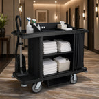 Rubbermaid Xtra Housekeeping Cart — Full Size, With Bag