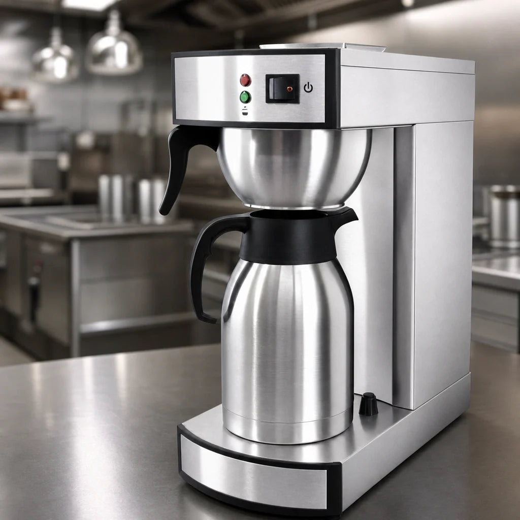 Omcan Thermal Carafe Coffee Maker — 2 L