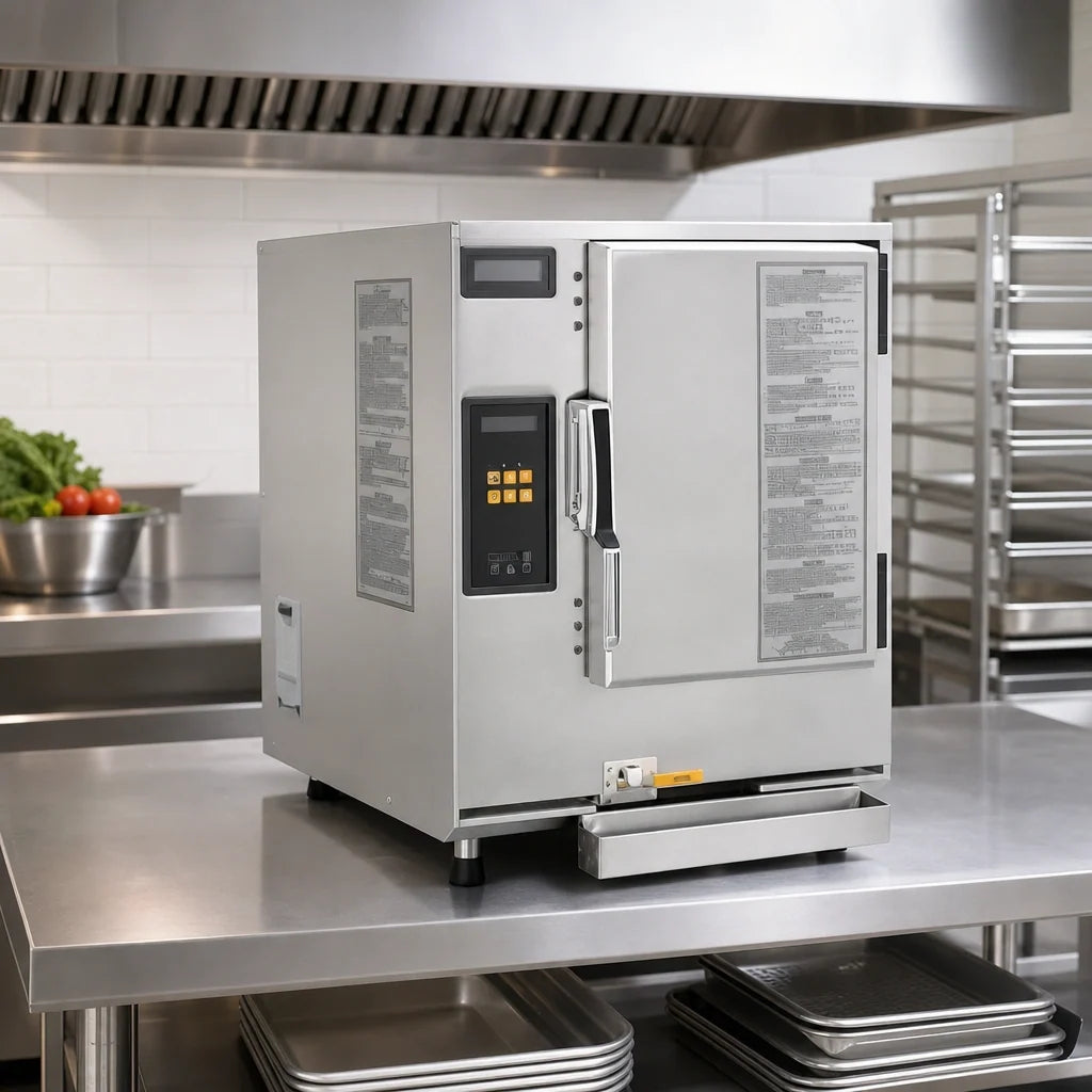AccuTemp Evolution Countertop Steamer — 6 Pans, 440V