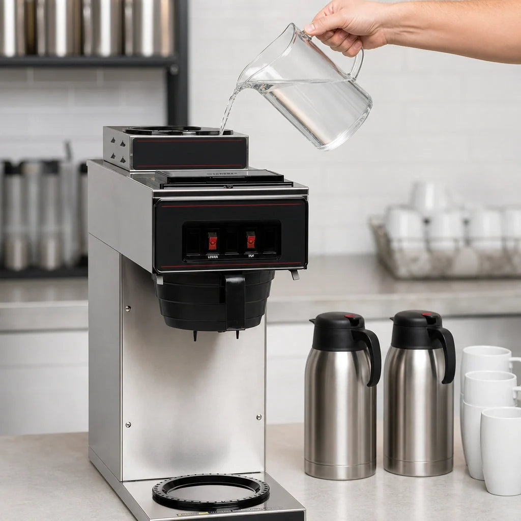 BUNN Pourover Coffee Maker — 2 Warmers