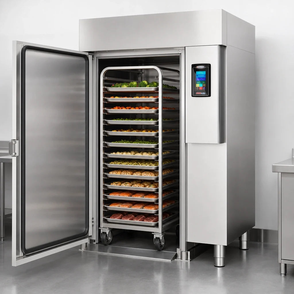 American Panel Roll-In Blast Chiller & Freezer — 300 lb, Remote