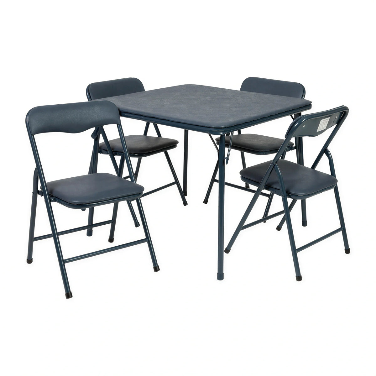 Square Folding Table & 4 Chairs — 24″