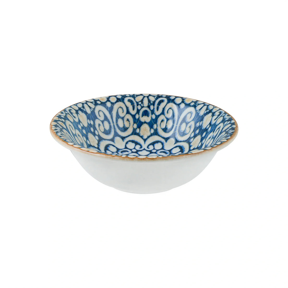 Bonna Gourmet Round Porcelain Pasta Bowl — 13.5 oz, 6.25″, Set of 12 (BNALHGRM16KS)