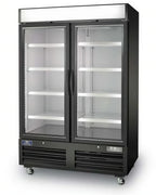 Arctic Air Glass-Door Display Freezer — 54″, 49 Cu. Ft.