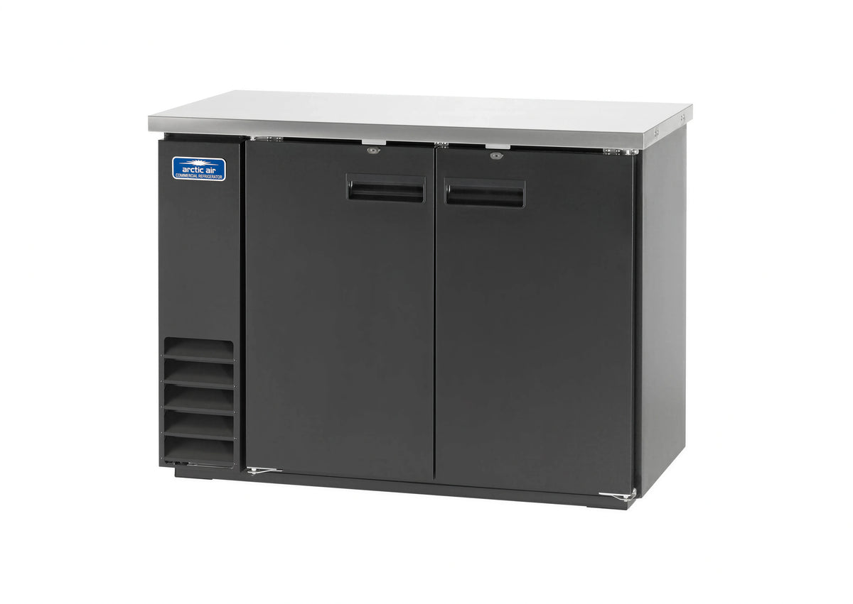 Arctic Air Back Bar Refrigerator — 49″, 2 Solid Doors