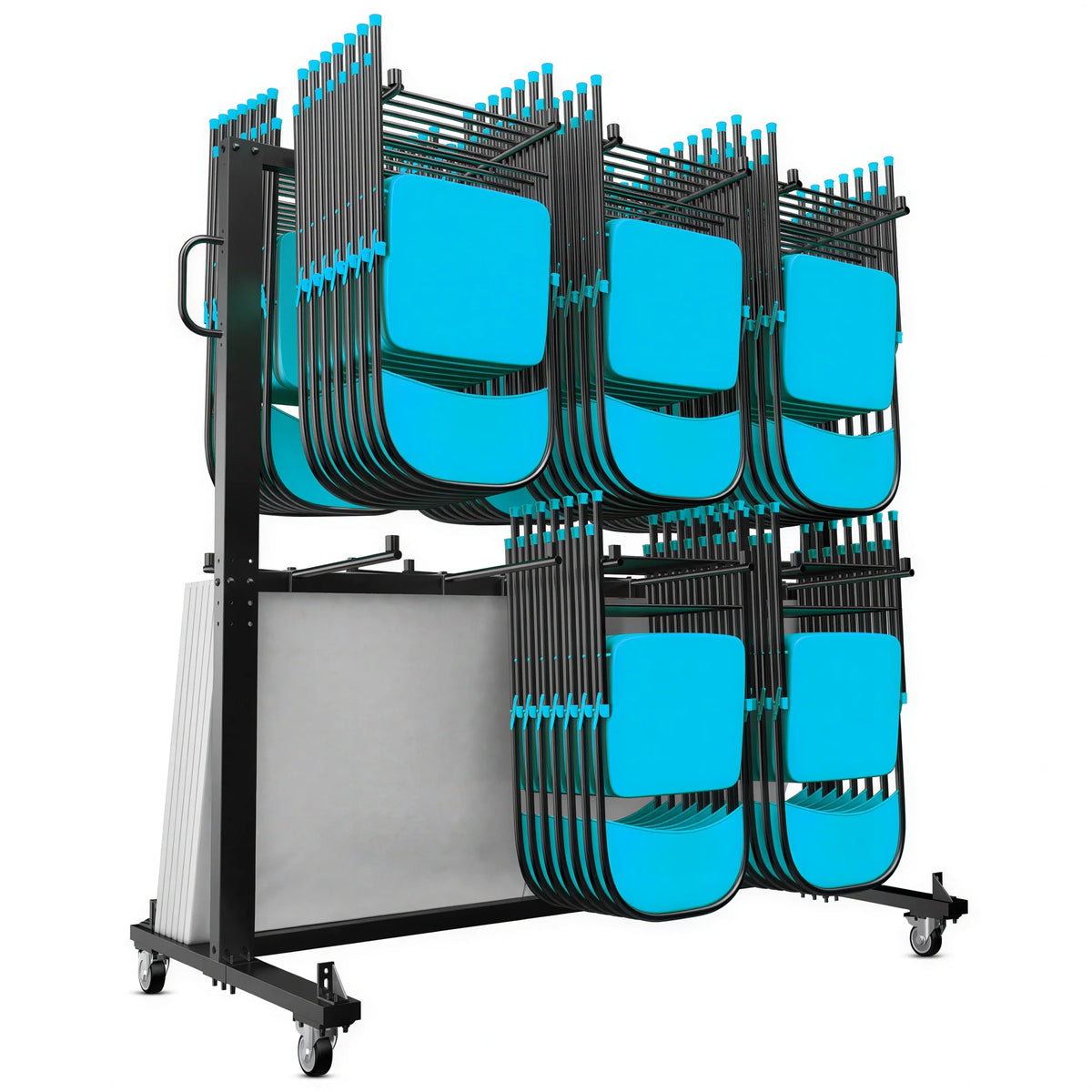 Mobile Cart for Folding Tables & Chairs