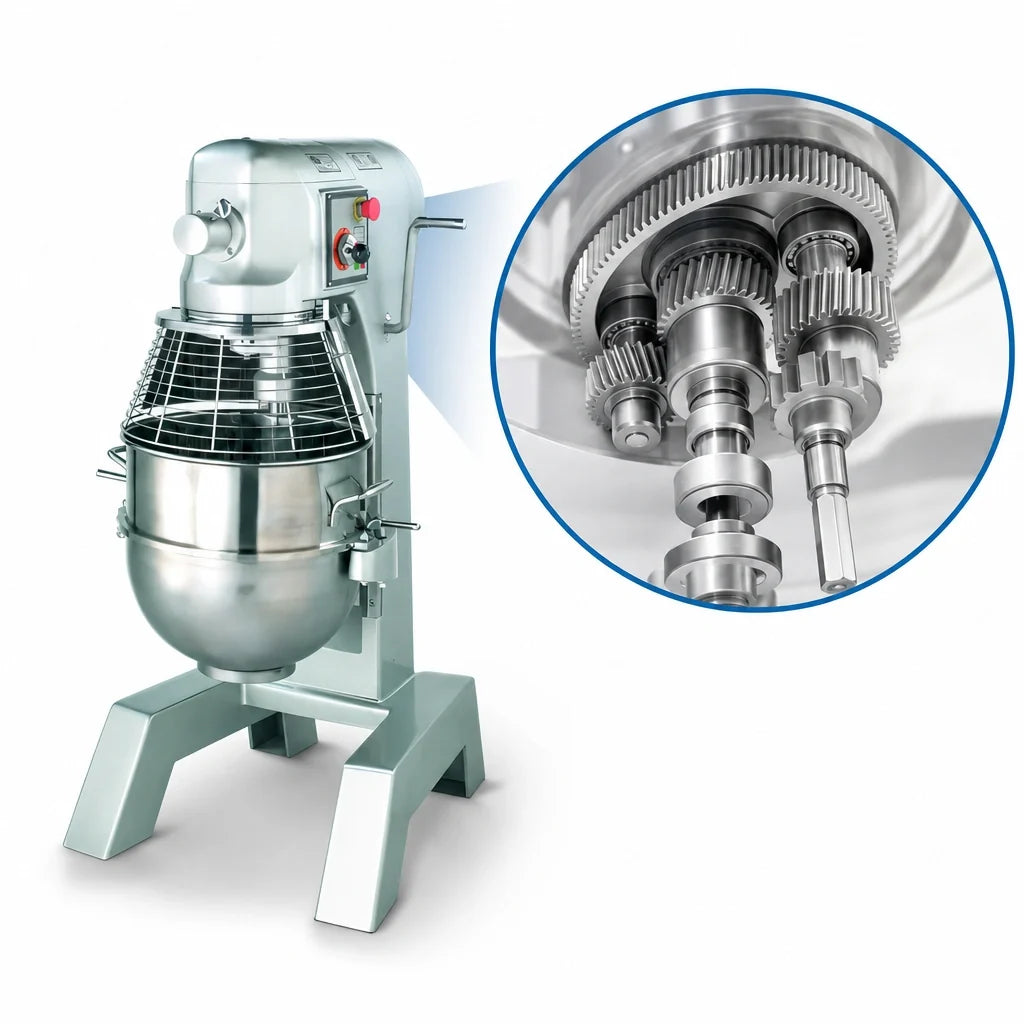DoughXpress Planetary Mixer — 40 Qt, 3 Speeds