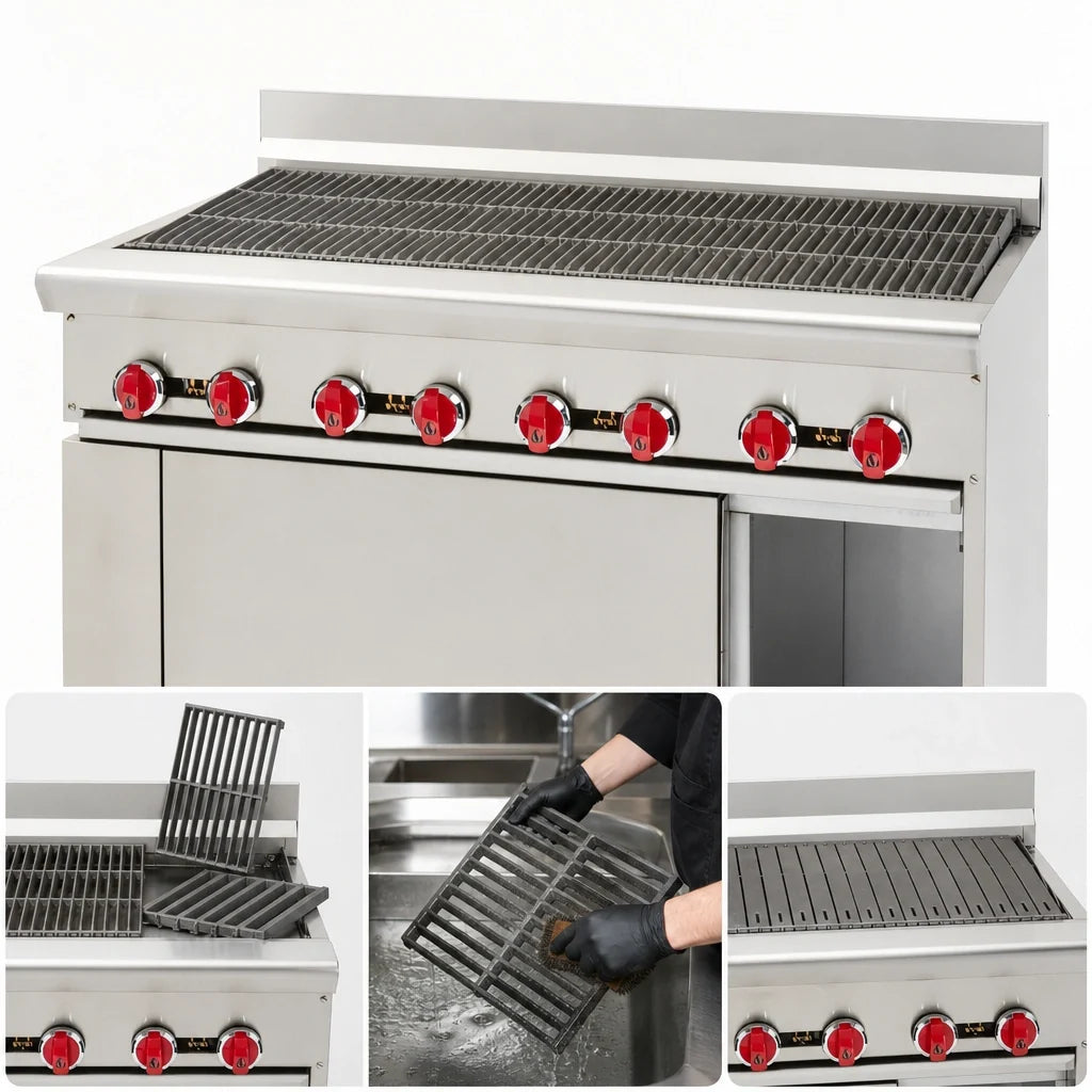 American Range Gas Broiler Range — 24″, With Oven