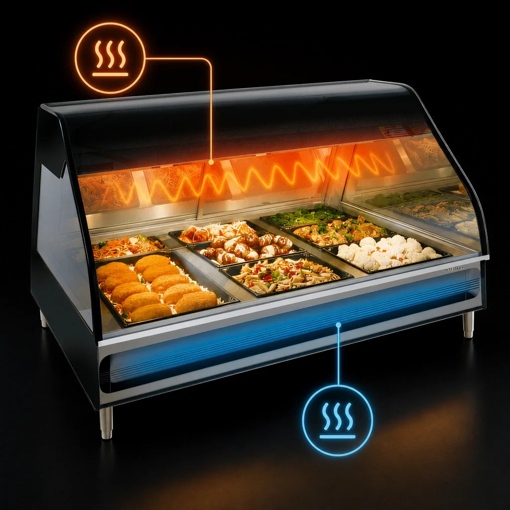 Alto-Shaam Halo Heat 48-Inch Countertop Heated Display Case