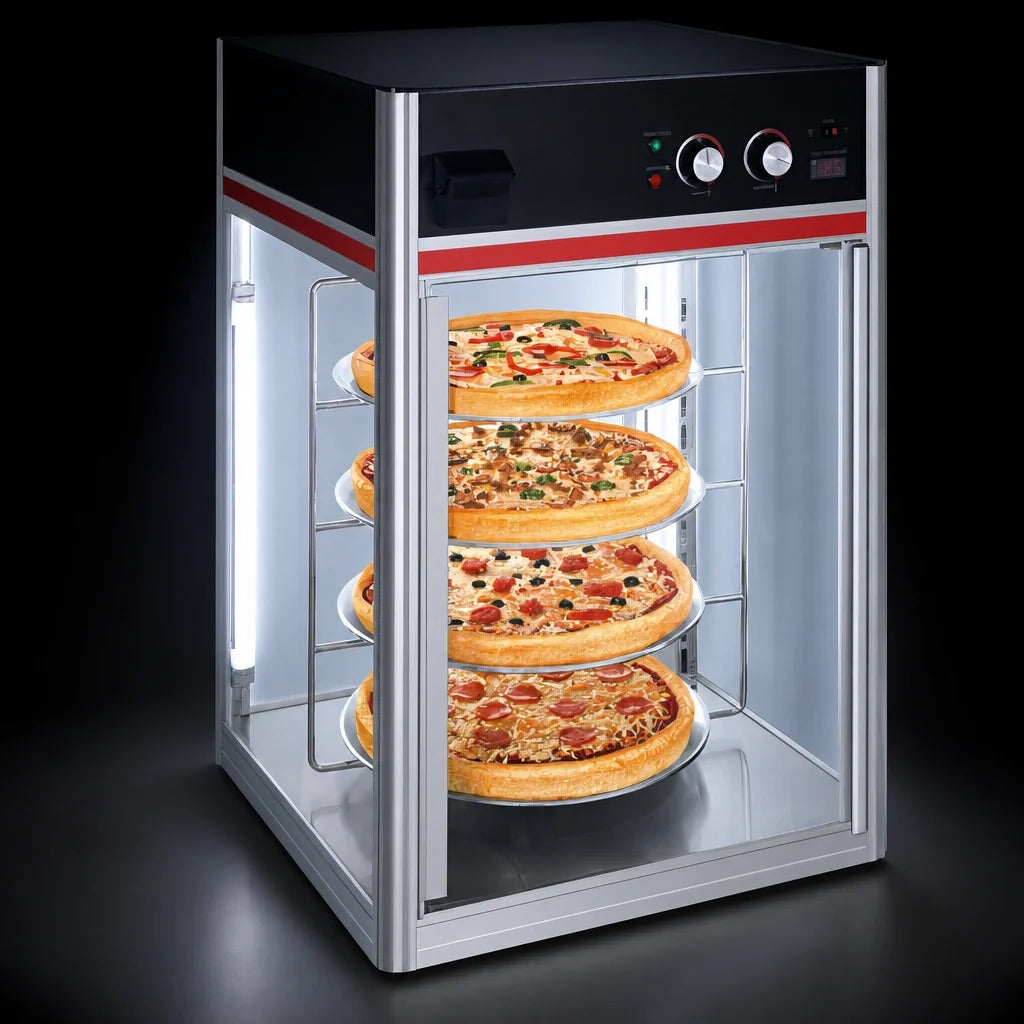 Hatco Heated Food Display Cabinet — 4 Tiers, 120V