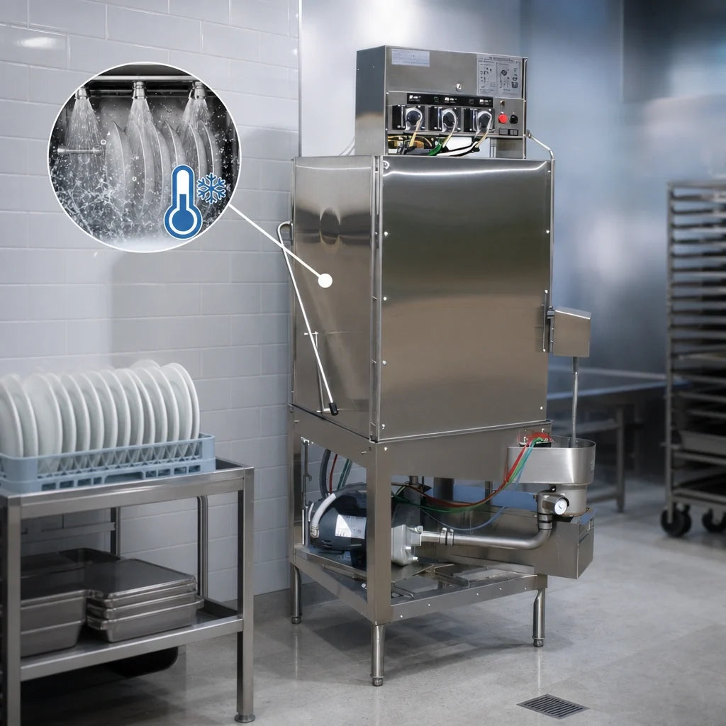 American Dish Service Corner Dishwasher — Low Temp, 37 Racks/Hour