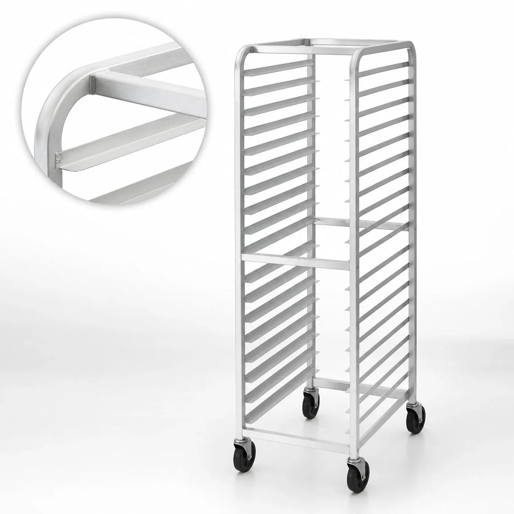 Advance Tabco Roll-In Oven Rack — 20 Pans