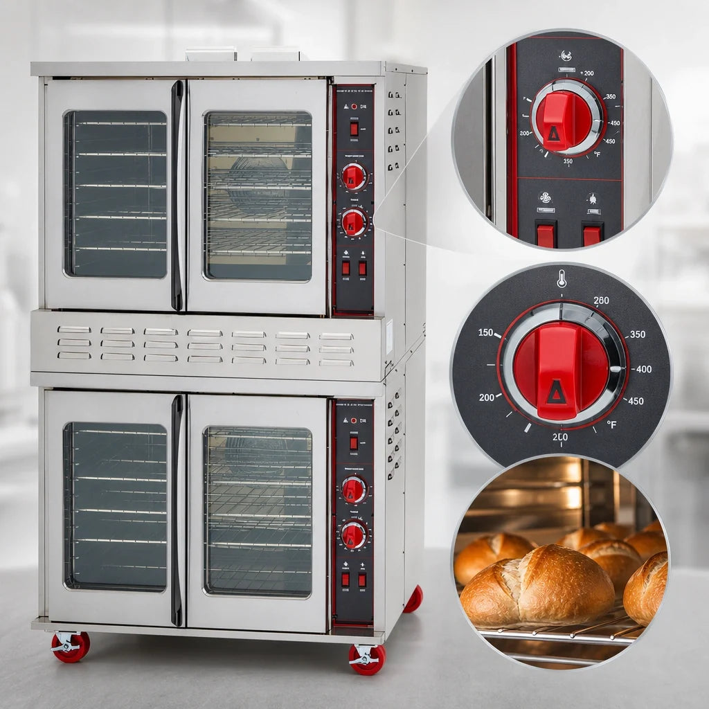 American Range Gas Convection Oven — Double Deck, M-HE