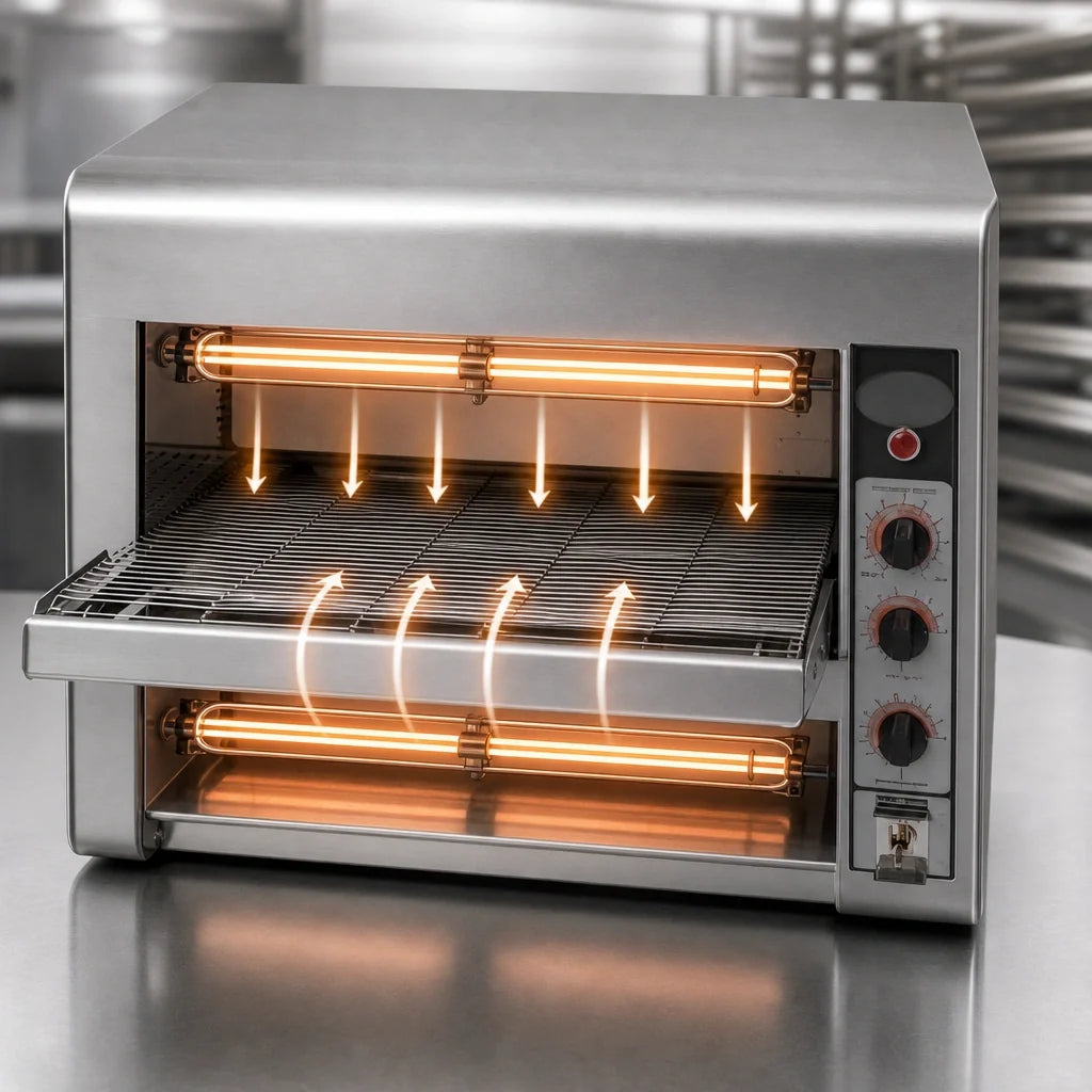 DoughXpress Electric Conveyor Oven — 14″, 220/240V