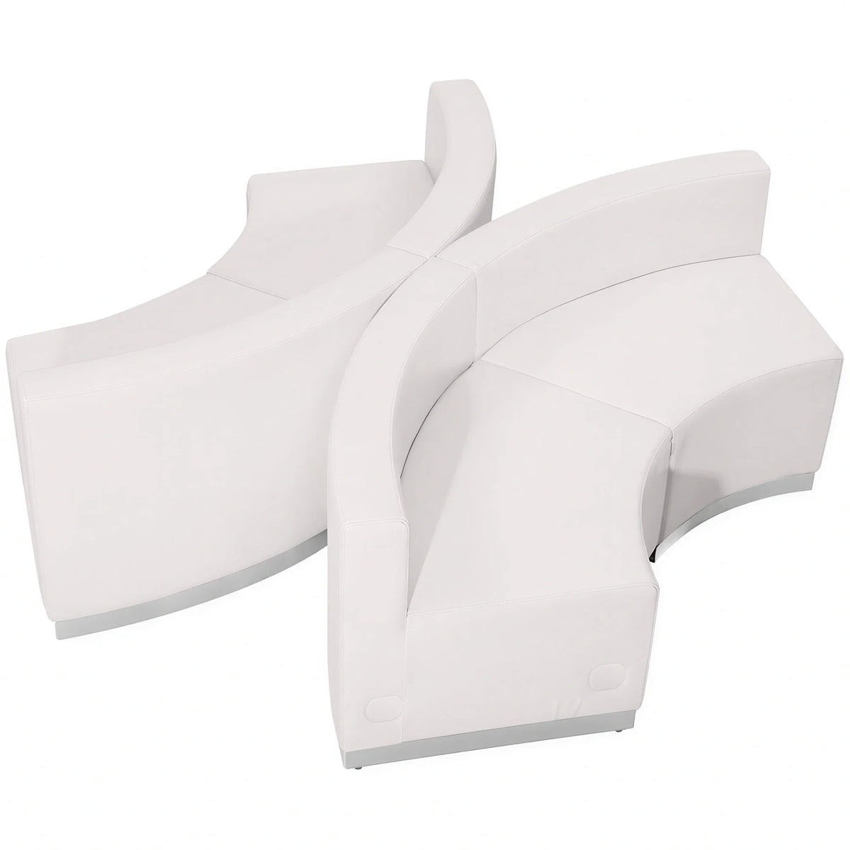 Alon Modular Reception Seating Configuration — White