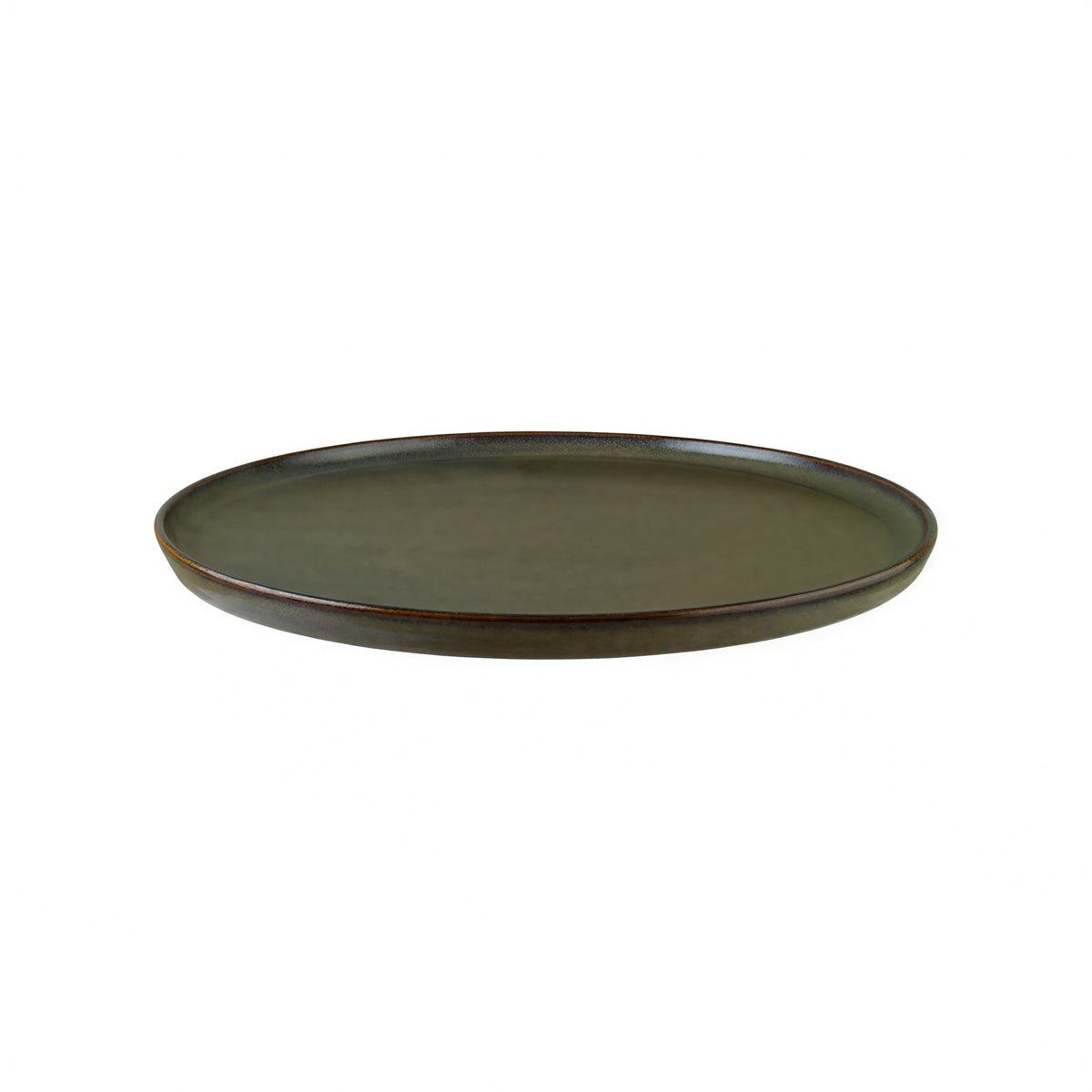 Bonna Hygge Round Porcelain Flat-Edge Plate — 6-1/8″, Set of 12