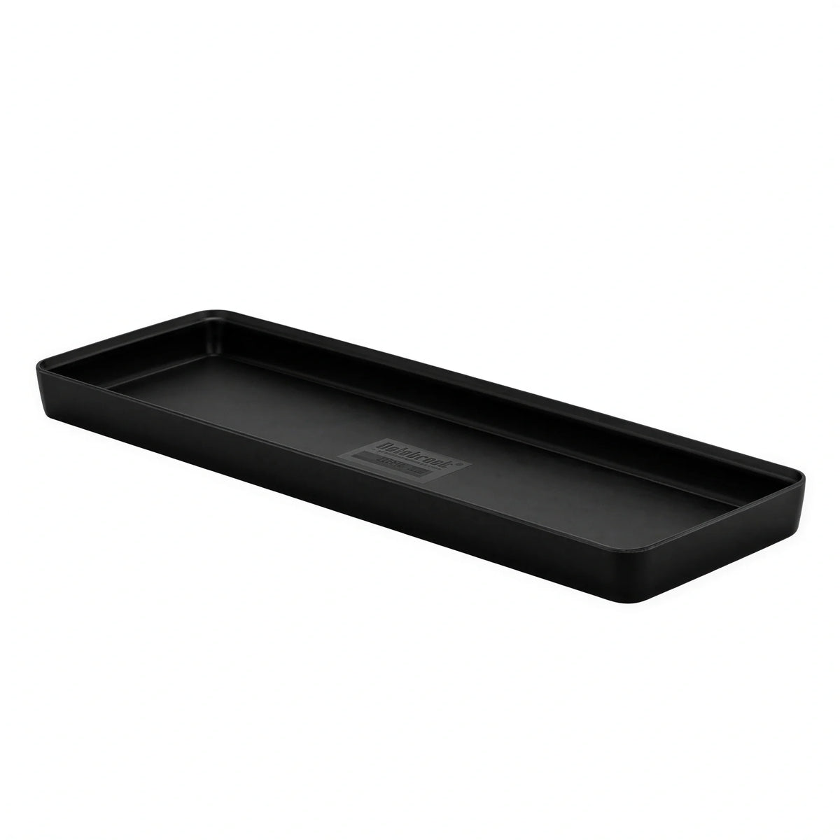 Dalebrook Kata Rectangular Melamine Salad Bar Crock — Black, 1.75 qt, 7-3/8″