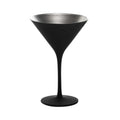 Stolzle Glisten Martini Glass — Black, 8-1/2 oz, Case of 24 (Z14025EL097)