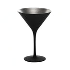 Stolzle Glisten Martini Glass — Black, 8-1/2 oz, Case of 24 (Z14025EL097)
