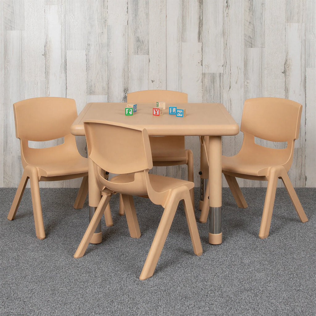 Square Activity Table & 4 Chairs