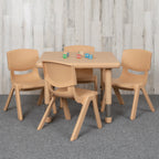 Square Activity Table & 4 Chairs