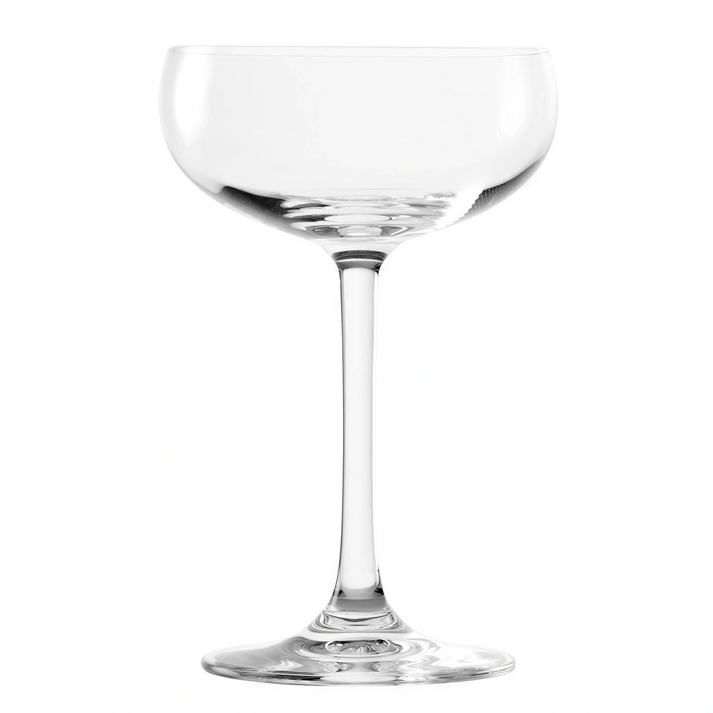 Stolzle Assorted Speciality Champagne Saucer Glass — 8 oz, Case of 24