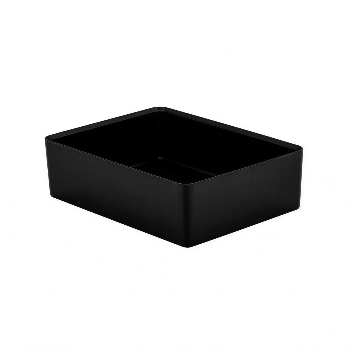 Dalebrook Kata Rectangular Melamine Salad Bar Crock — Black, 7 qt, 13-5/8″