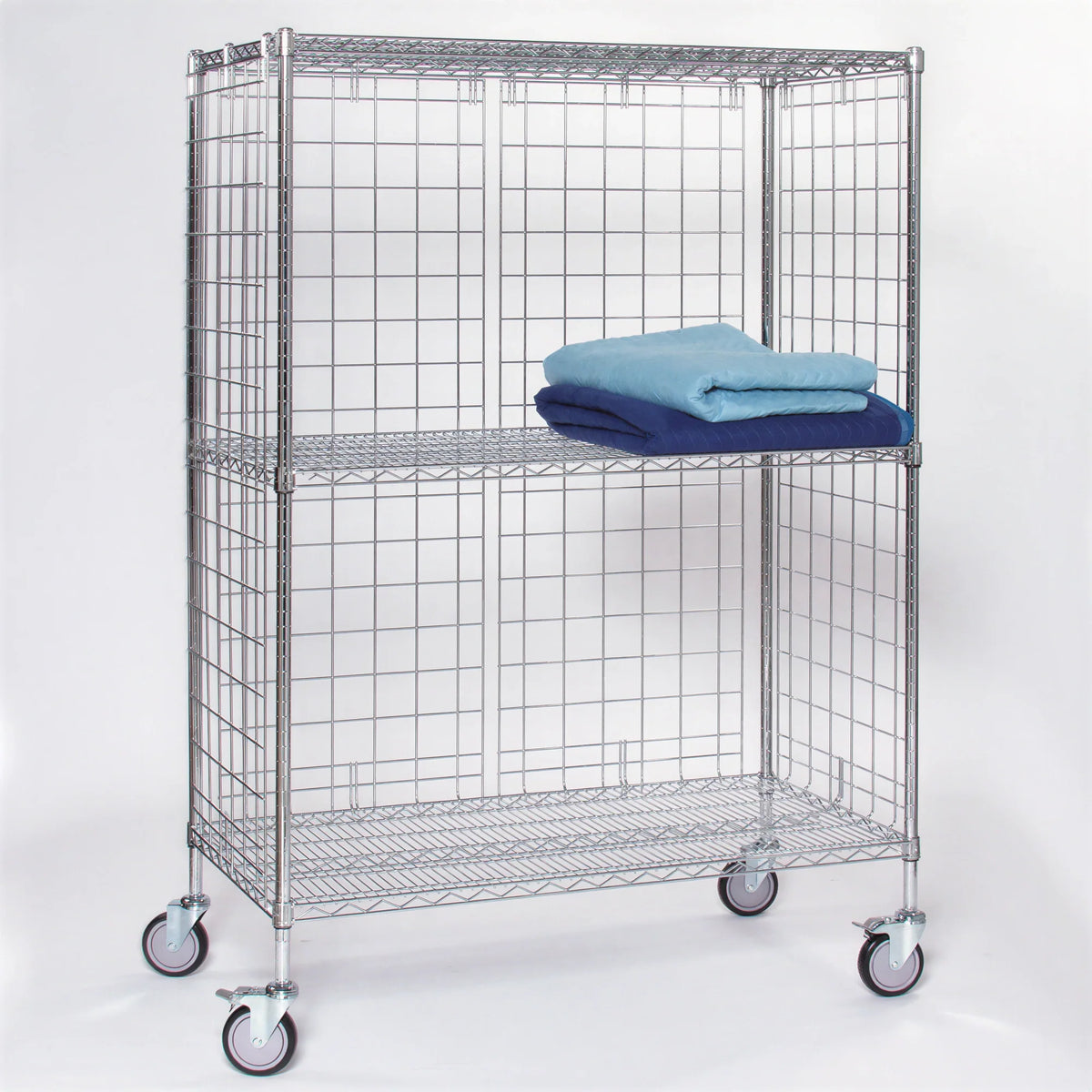 Tarrison Linen Cart 60"W x 24"D x 69"H