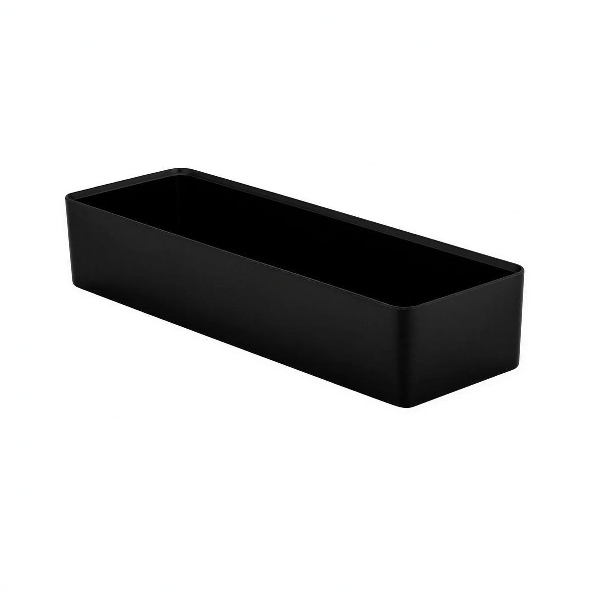 Dalebrook Kata Rectangular Melamine Salad Bar Crock — Black, 7 qt, 20-1/2″