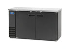 Arctic Air Back Bar Refrigerator — 61″, 2 Solid Doors