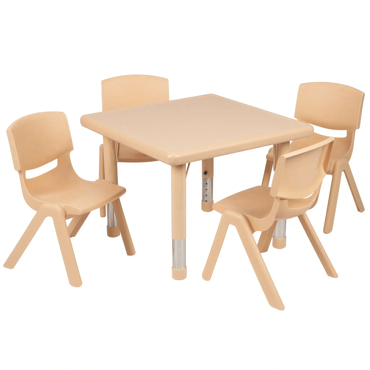 Square Activity Table & 4 Chairs