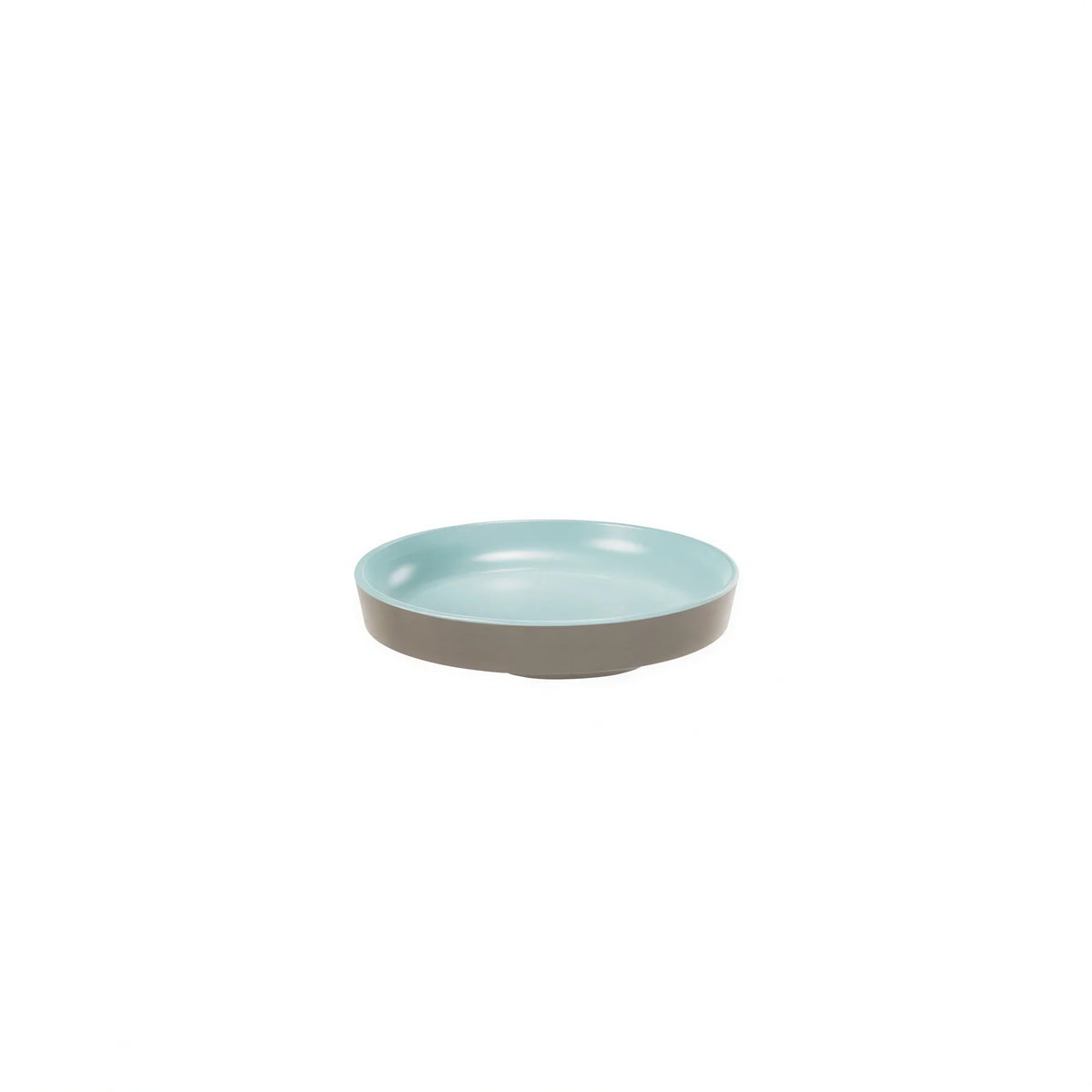 Dalebrook Mayfair Small Round Melamine Plate — Blue, 5-1/2″, Set of 12