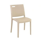Grosfillex Metro Outdoor Stacking Side Chair — Case of 4