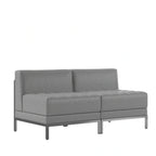 Imagination Modular Lounge Chairs — 2 Pieces, Gray