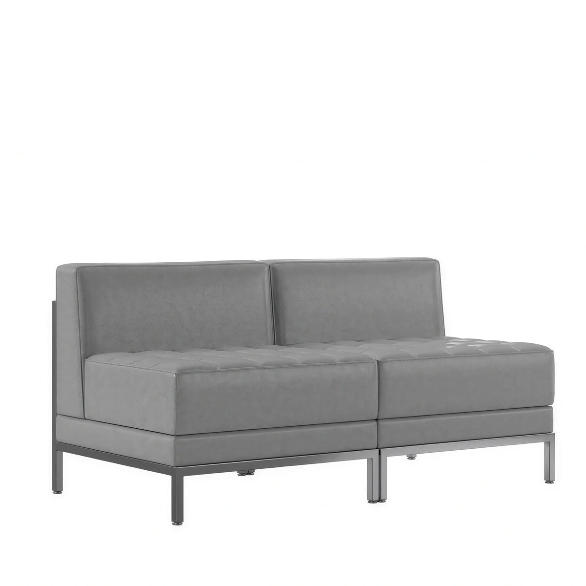 Imagination Modular Lounge Chairs — 2 Pieces, Gray