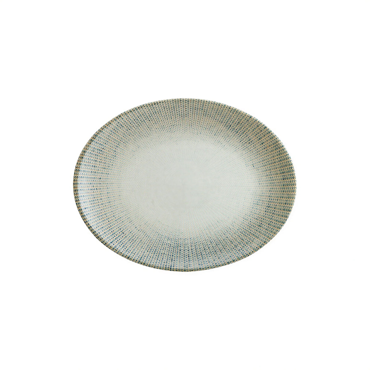 Bonna Moove Porcelain Oval Plate — 9-5/8″, Set of 12