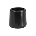 Replacement Foot Cap/Floor Glide for Plastic Folding Chairs — Black
