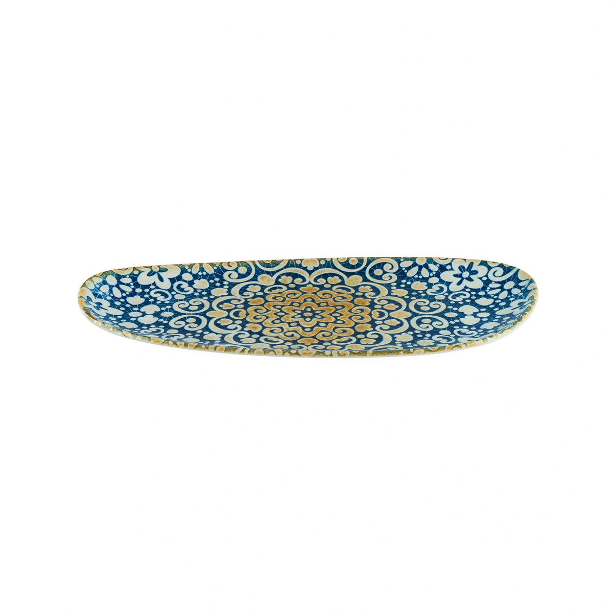 Bonna Vago Rectangular Porcelain Plate — 9″, Set of 12