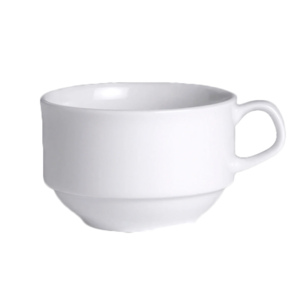 Folio Montego Porcelain Coffee Cup — 6.75 oz, Case of 48