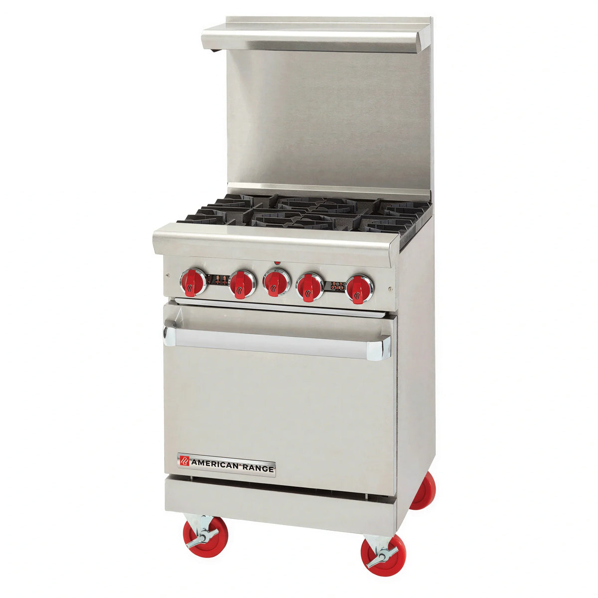 American Range Gas Range — 24″, 4 Burners & Oven