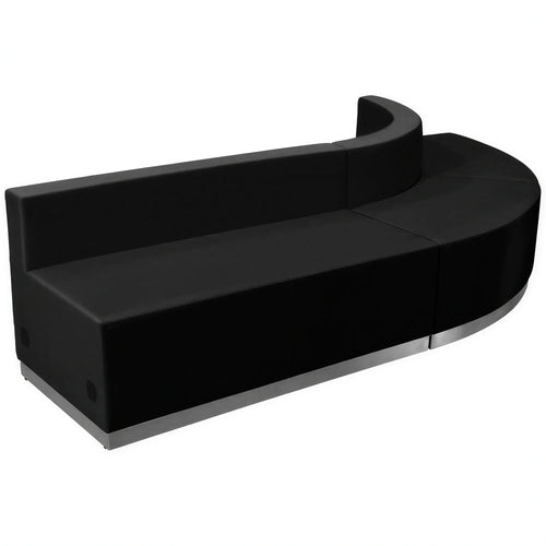 Alon Loveseat & 2 Chairs — Black, 790