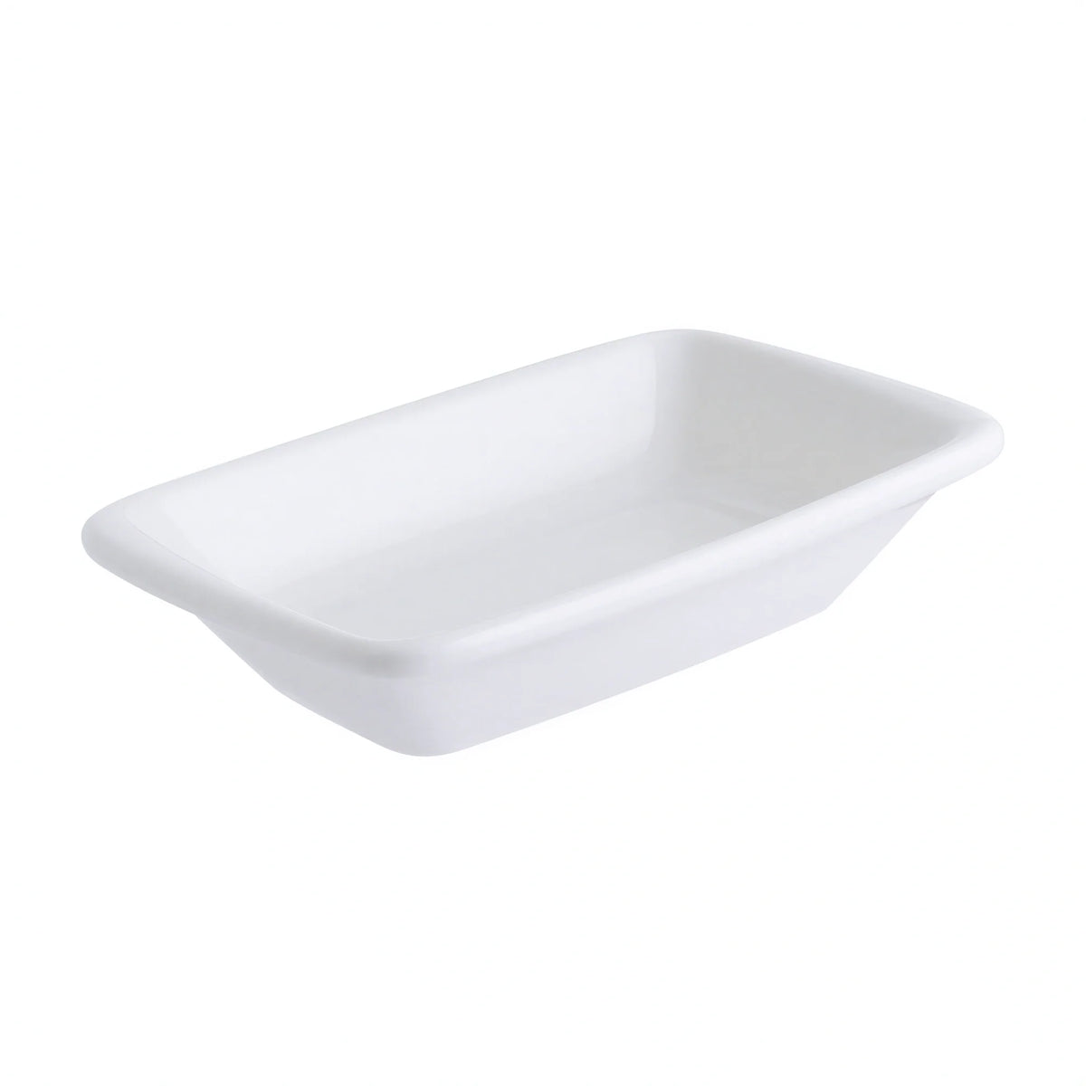 Bonna Moove Rectangular Porcelain Plate — 5¼″, Set of 12