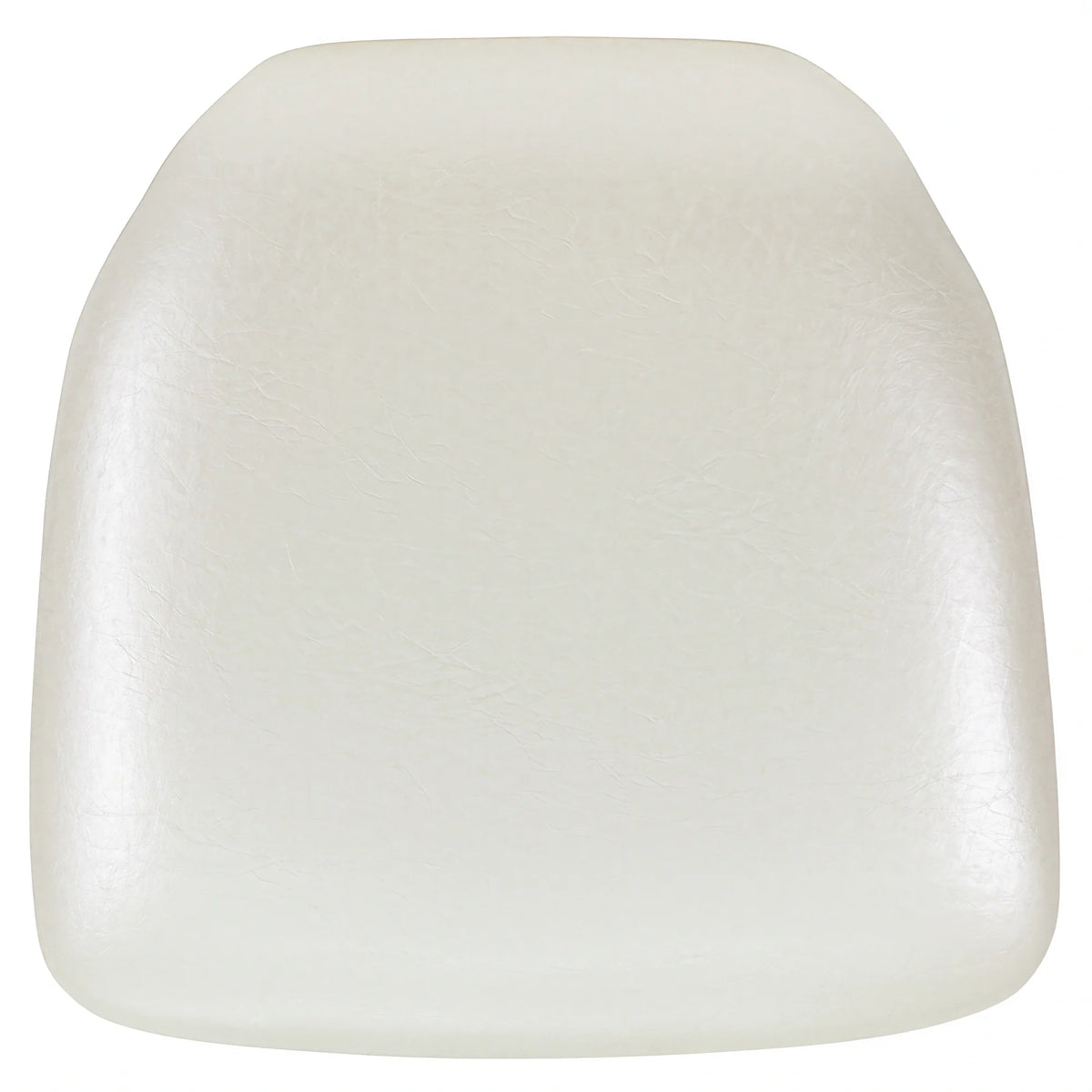 Ivory Vinyl Chair Cushion for Chiavari Chairs — 15-1/2″
