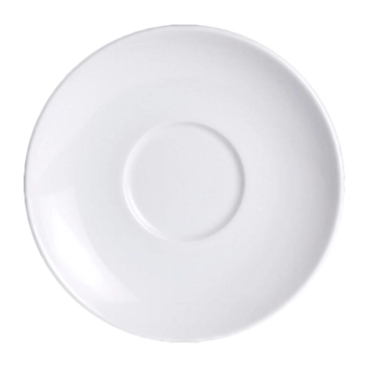 Folio Montego Round Porcelain Saucer — 5.5″, Case of 48