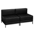 Imagination Modular Lounge Chairs — 2 Pieces, Black