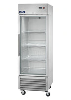 Arctic Air Glass-Door Reach-In Freezer — 23 Cu. Ft.