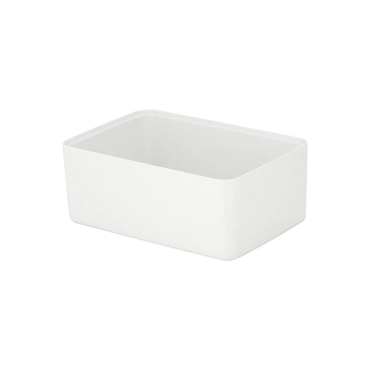 Dalebrook Kata Rectangular Melamine Buffet Crock — White, 3.5 qt