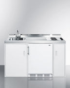 Summit Kitchenette — 60″, 2-Burner Electric Cooktop
