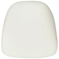 Ivory Polyester Chair Cushion for Crystal or Resin Chiavari Chairs